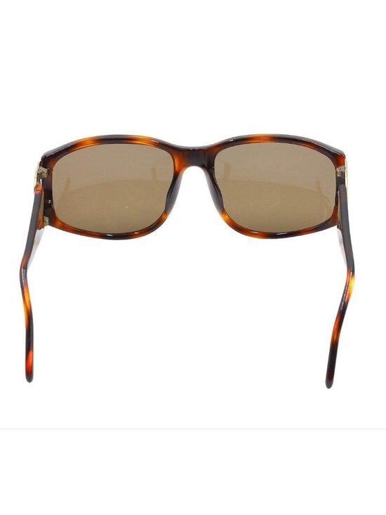 Chanel Side CC Logo Tortoiseshell Sunglasses Eyewear